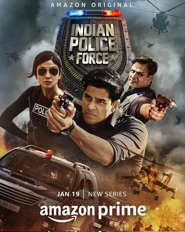 indian police force web series poster